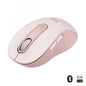 Mouse Logitech Signature M650 L Wireless Color Blanco Crudo