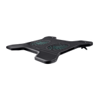 Base De Refrigeracion Para Portatil Trust Xstream Breeze Hasta 16" 2 Ventiladores Color Negro