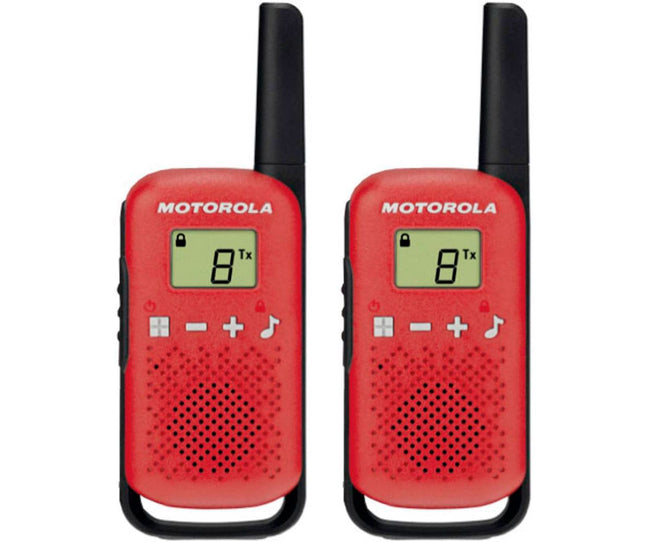 Motorola Talkabout T42 Rojo / Pareja De Walkie Talkies 4km Hover Image