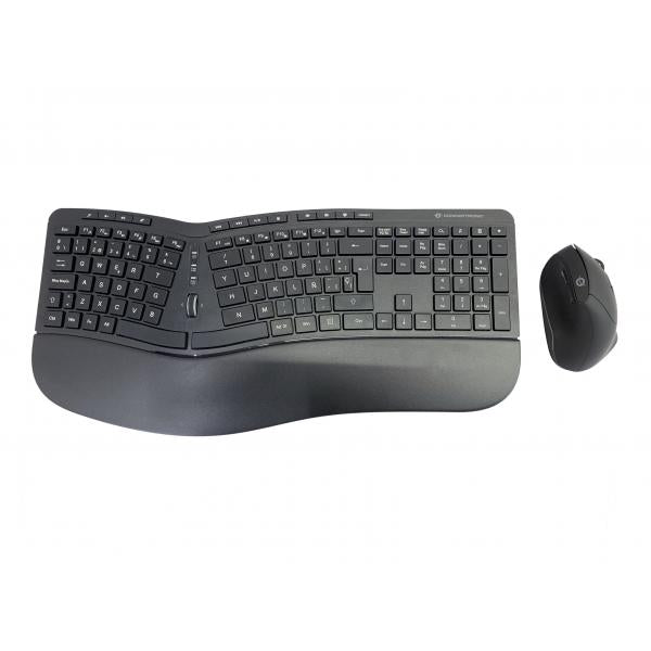 2conorazio02deteclado Y Mouse Conceptronic Wireless Ergonomico Orazio02 Hover Image