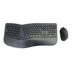 Combo Teclado + Raton inalámbrico ergonomico Conceptronic Orazio Ergo / 1600 DPI / ORAZIO02ES