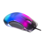 Mouse Mars Gaming Rgb Mmglow Black 12800dpi Iluminacion Total Chroma-glow Con Cuerpo Acabado En Espe