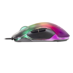 Mouse Mars Gaming Rgb Mmglow Black 12800dpi Iluminacion Total Chroma-glow Con Cuerpo Acabado En Espe