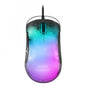 Mouse Mars Gaming Rgb Mmglow Black 12800dpi Iluminacion Total Chroma-glow Con Cuerpo Acabado En Espe