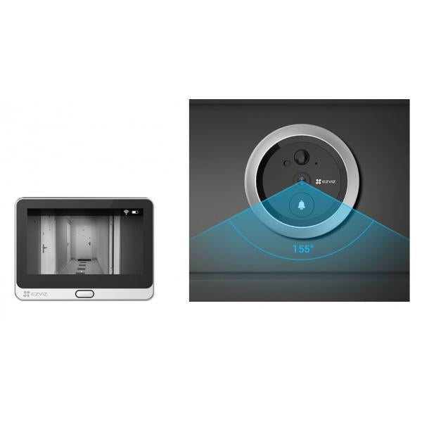 Videoportero EZVIZ DP2C WiFi 1080p Visión Nocturna 4,3 pulgadas