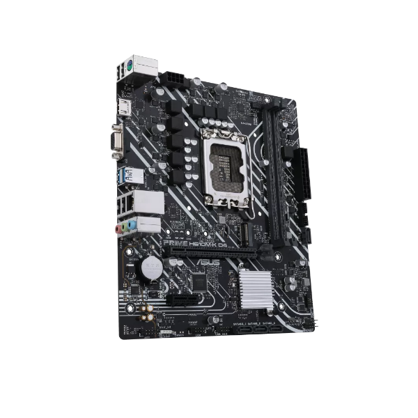 Pb Microatx Asus Prime H610m-k D4 Lga1700 2xddr4 1xm.2 Pcie 4.0 Hdmi Vga