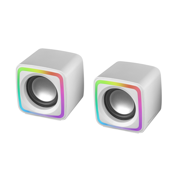 Altavoces Mars Gaming Mscubew 8w Blanco