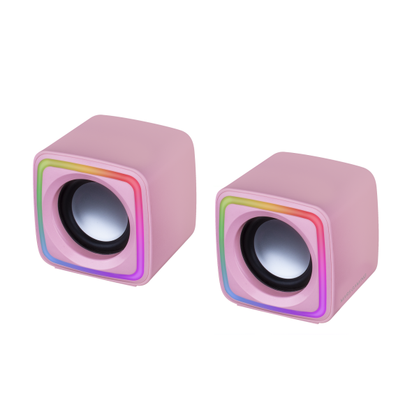 Altavoces Mars Gaming Mscubep Premium 8w Rosa