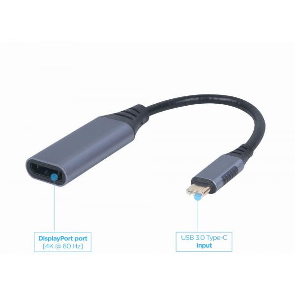 Gembird Adaptador Usb Type-C A Displayport Macho