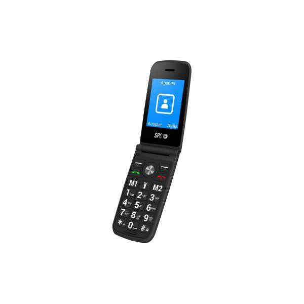 SPC Titan 2.4", 2G, 800mAh, Teclas Grandes, Tapa, Negro