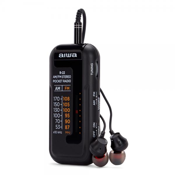 Aiwa Rs-22 Negro / Radio Fm Am Portátil Main Image