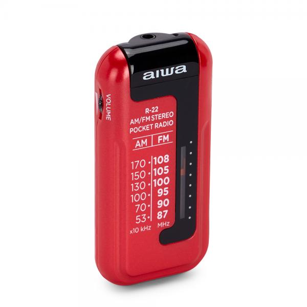 Aiwa Rs-22 Rojo / Radio Portátil