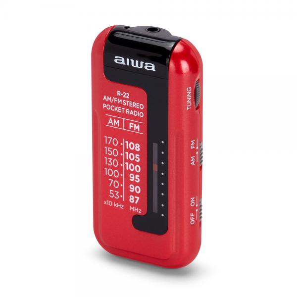 Aiwa Rs-22 Rojo / Radio Portátil