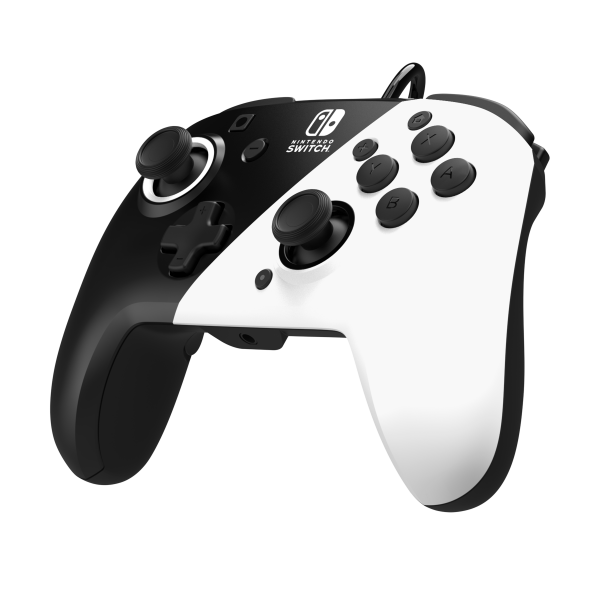 Mando Pdp Faceoff Deluxe + Audio Wired Controller Black/white (negro/blanco) ( Switch 2 / Oled ) Main Image
