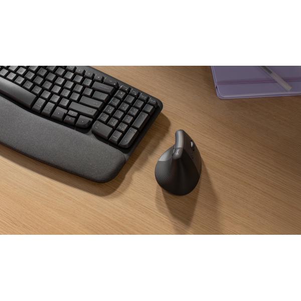 Logitech Lift Bluetooth 4000 DPI Grafito