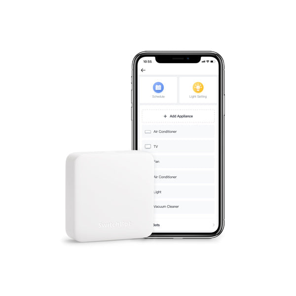 SwitchBot Hub Mini pequeo tamao y gran compatibilidad con dispositivos SwitchBot y asistentes inteligentes