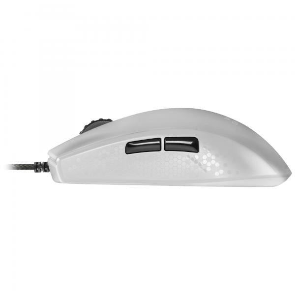 Mouse Mars Gaming Rgb Mmr Translucido White 12800dpi Ultra Ligero 58g Iluminacion Rgb Switches Mecan