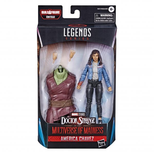 Figura Hasbro America Chavez 15 Cm Multiverse Of Madness Marvel Legends F03715x0