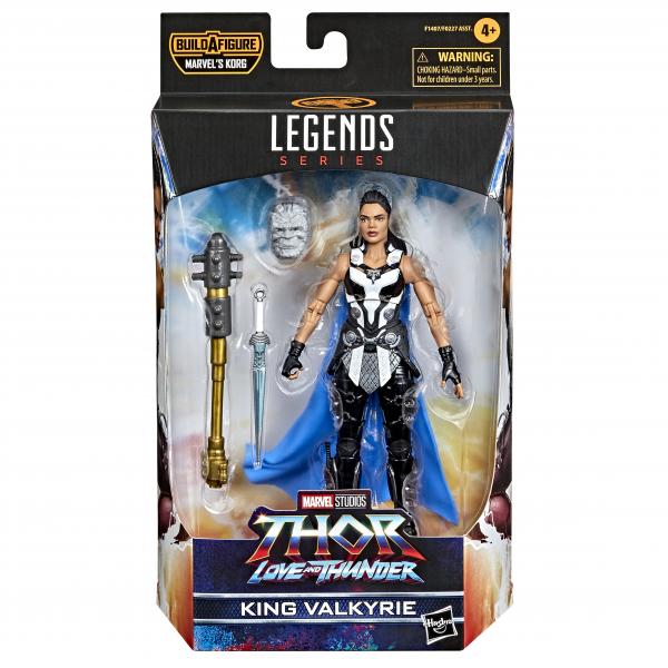 Figura Hasbro King Valkyrie 15 Cm Thor Love And Thunder Marvel Legends