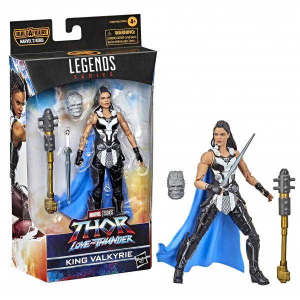 Figura Hasbro King Valkyrie 15 Cm Thor Love And Thunder Marvel Legends