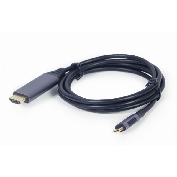 Cable Adaptador De Pantalla Gembird Usb Tipo C A Hdmi, Gris Main Image