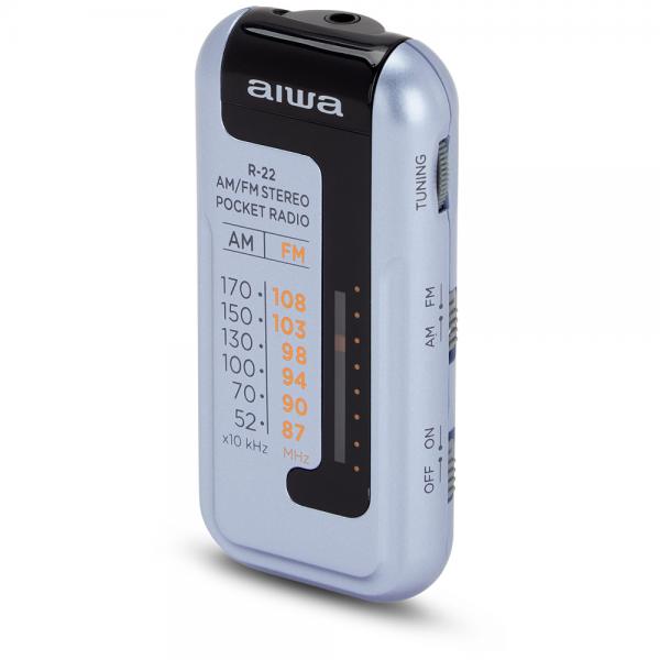 Aiwa Rs-22 Azul / Radio Portátil