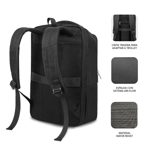 Subblim Business V2 Mochila para portátil 16 Negro