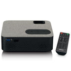 Lenco Lpj-700bkgy Acabado Textil Negro Y Gris / Proyector Lcd Con Bluetooth / 4000 Ansi