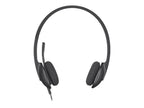 Auriculares Con Microfono Logitech Headset H340 Usb