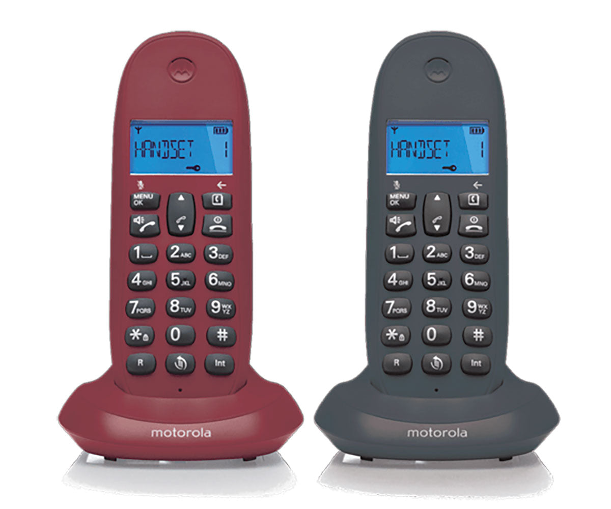Teléfono Fijo Dect Digital Motorola C1002Lb+