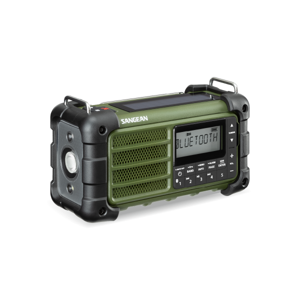 Sangean Mmr-99 Verde Bosque / Radio De Emergencia Con Sintonización Digital