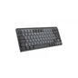 TECLADO LOGITECH WIRELESS MX KEYS MINI MECHANICAL "US INT'L" COLOR GRAFITO