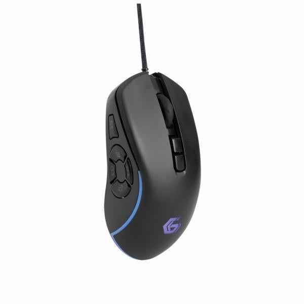 Raton Gaming Gembird Usb Con Retroiluminacion Rgb, 10 Botone