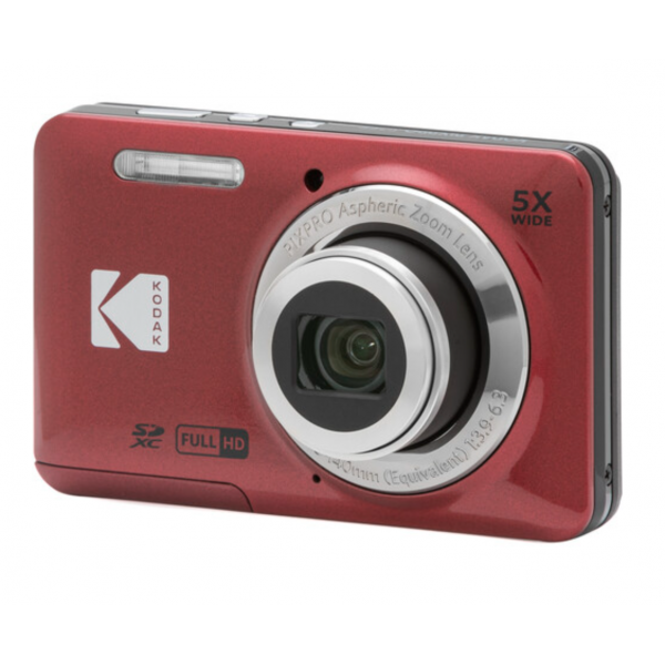 Cámara Digital Kodak Pixpro Fz55/ 16Mp/ Zoom ptico 5X/ Roja Main Image