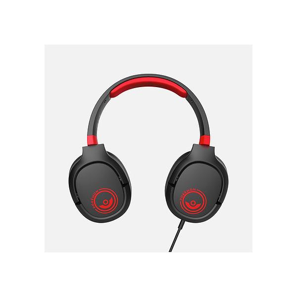 Auriculares Otl Pro G1 Gaming Headphones Pokemon Pokeball Black/red (negro/rojo) (consolas/tablet/movil/pc)