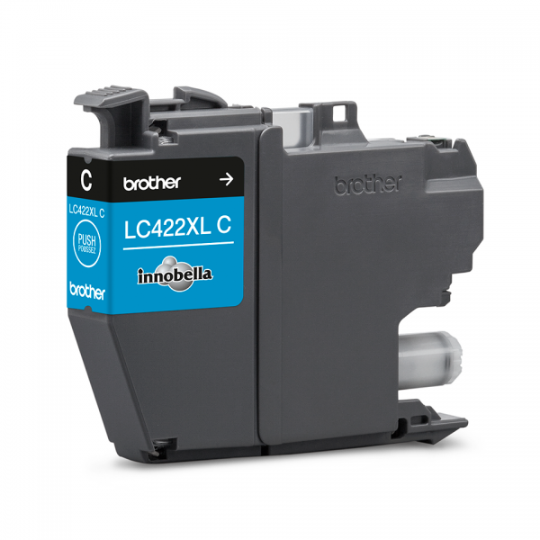 Cartucho Tinta Brother Lc422xlc Cian 1500 Paginas