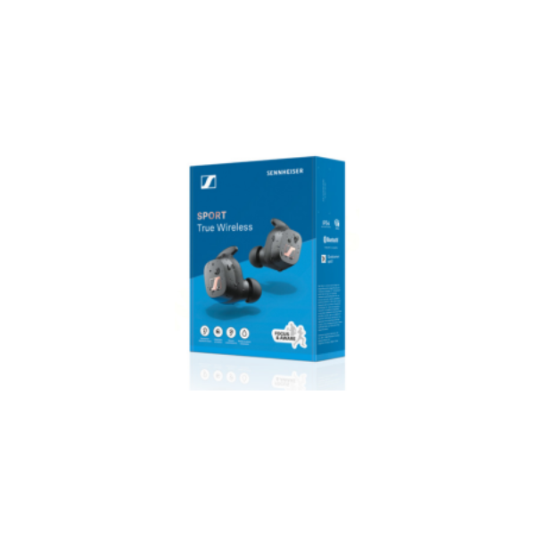 Sennheiser SPORT True Wireless Táctil IP54 7 mm Negro