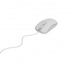 Raton Gembird Wired Optical Mouse Usb White Silver