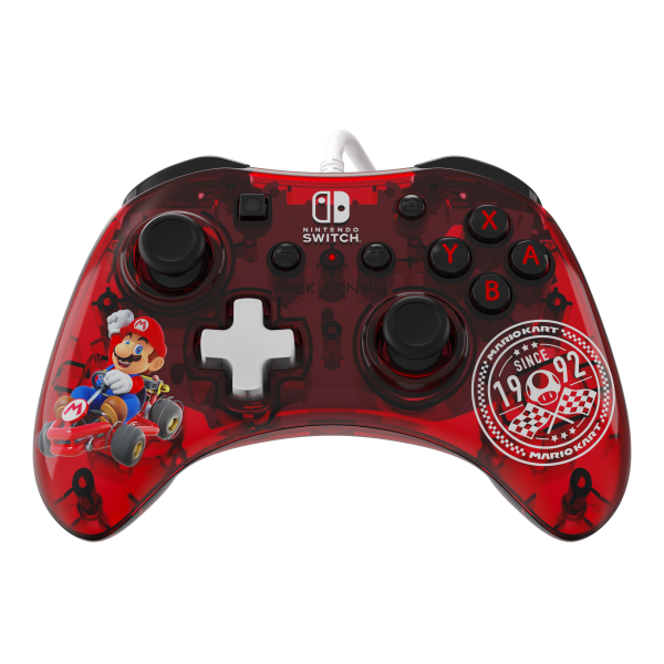 Mando Pdp Rock Candy Mario Kart Wired Controller ( Switch 2 / Lite / Oled )