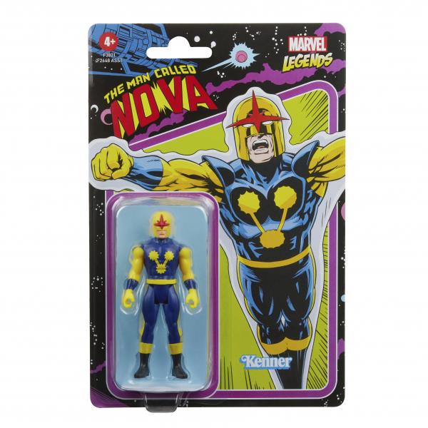 Figura Hasbro Nova 9.5 Cm Marvel Legends Retro F26705x0