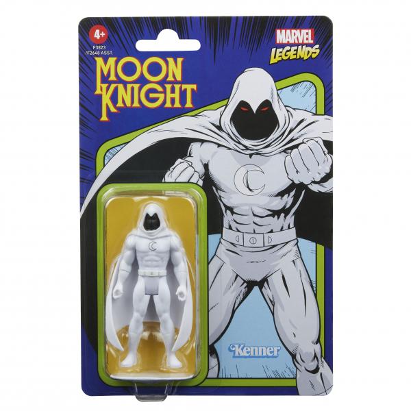 Figura Hasbro Moon Knight Marvel Legends Retro 9.5 Cm