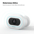 Cámara de seguridad IP Imou Knight 8 MP 4K UHD IP66 Wifi Visión Nocturna Techo/pared Blanco