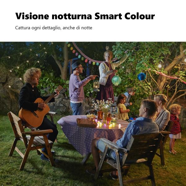 IMOU Knight Blanco 4K WiFi visión nocturna IP66 Cámara de vigilancia