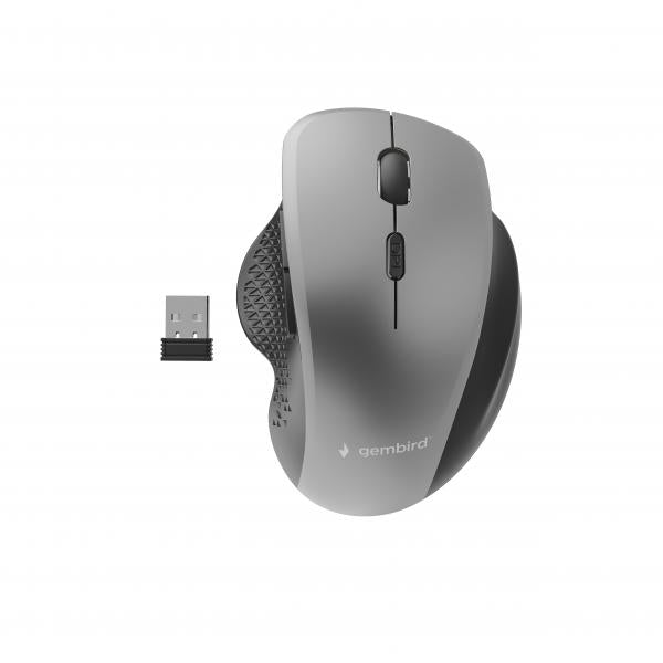 Raton Gembird 6 Botones Wireless Optical Negro Space Grey Main Image