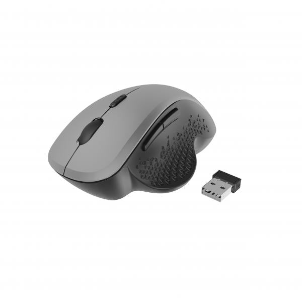 Raton Gembird 6 Botones Wireless Optical Negro Space Grey