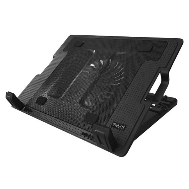 EWENT EW1258 Soporte Ventilador Portatil 17"+2 USB Hover Image