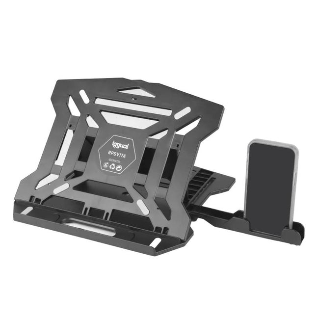 iggual Soporte ordenador portátil + móvil RPSV17A Hover Image