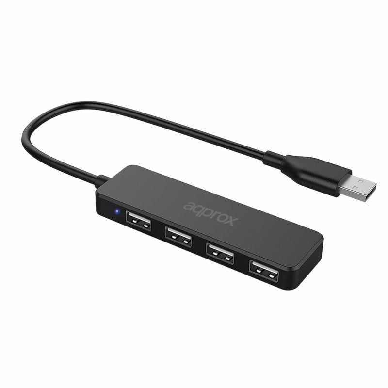 Approx Adaptador 4 Puertos Usb 2.0 Hub