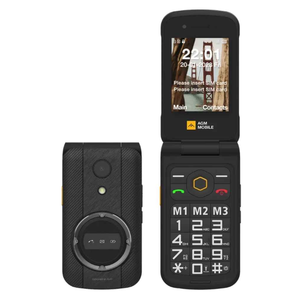 AGM M8 Flip 4G Rugged 2,8 pulgadas 1500mAh Móvil básico