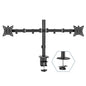 iggual SPM02 Soporte pinza mesa 2 monitores 17-32"